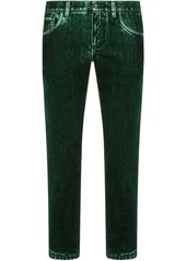 Dolce & Gabbana dyed skinny jeans