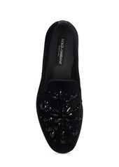 Dolce & Gabbana Elegant Embroidered Slippers