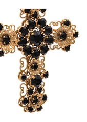 Dolce & Gabbana embellished cross earrings