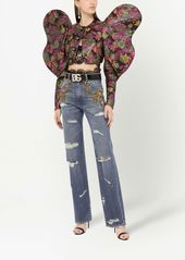 Dolce & Gabbana embellished flared jeans