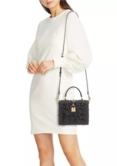 Dolce & Gabbana Embellished Satin Top-Handle Bag
