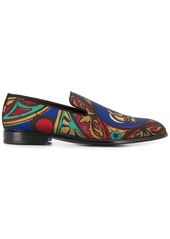 Dolce & Gabbana embroidered loafers