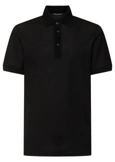 Dolce & Gabbana Embroidered Logo Cotton Polo