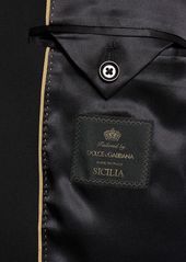 Dolce & Gabbana Embroidered Single Breast Blazer