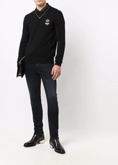 Dolce & Gabbana embroidered virgin wool jumper