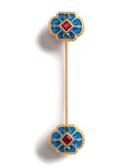 Dolce & Gabbana enamelled-flower brooch