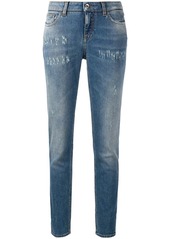 Dolce & Gabbana faded skinny jeans