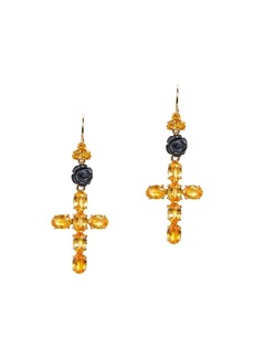 Dolce & Gabbana Family cross earrings