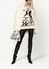 Dolce & Gabbana faux fur jacket