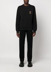 Dolce & Gabbana motif-embroidered jersey sweatshirt