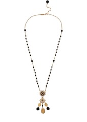 Dolce & Gabbana filigree pendant rosary bead necklace
