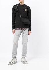 Dolce & Gabbana fine-knit embroidered jumper