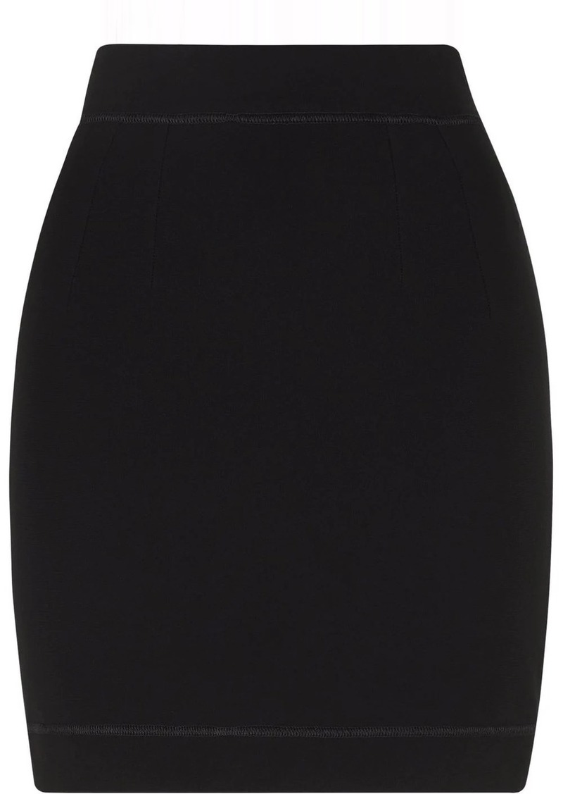 Dolce & Gabbana fitted jersey miniskirt