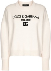 Dolce & Gabbana DG-logo cashmere jumper