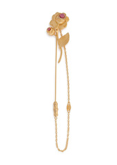 Dolce & Gabbana floral-detail lapel pin