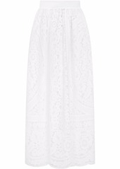 Dolce & Gabbana embroidered maxi skirt