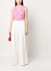 Dolce & Gabbana floral lace sleeveless top