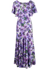 Dolce & Gabbana floral-print long dress