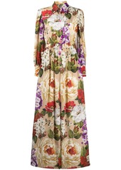 Dolce & Gabbana floral print shirt dress