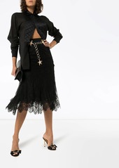 Dolce & Gabbana chantilly-lace maxi skirt