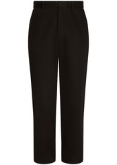 Dolce & Gabbana front-fastening straight-leg trousers