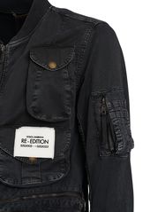 Dolce & Gabbana Garment-dyed Stretch Cotton Blouson