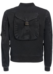 Dolce & Gabbana Garment-dyed Stretch Cotton Blouson