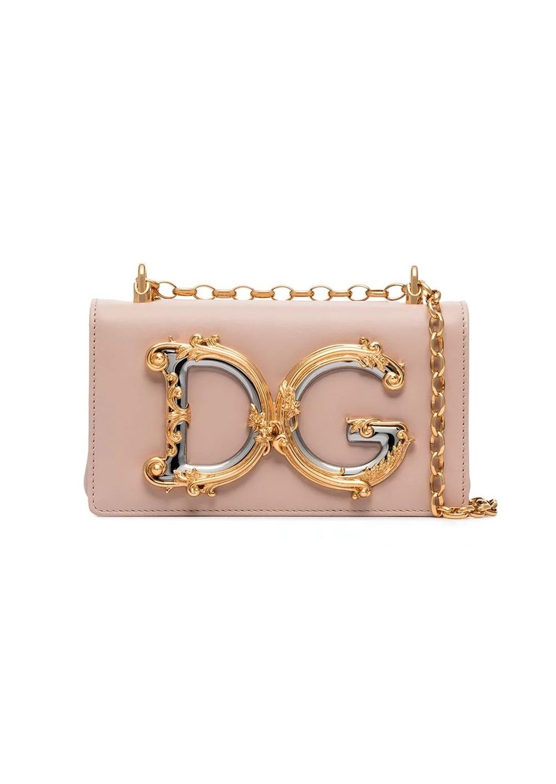 Dolce & Gabbana DG Girls leather phone bag