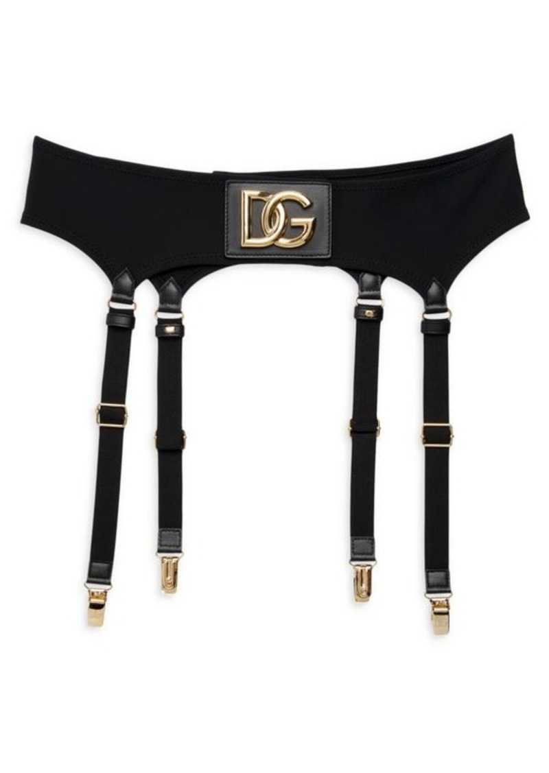 Dolce & Gabbana Goldtone Garter Belt