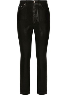 Dolce & Gabbana Grace coated skinny jeans