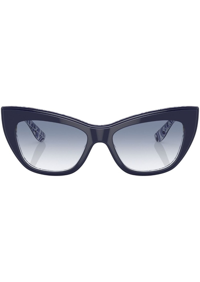 Dolce & Gabbana gradient cat-eye sunglasses