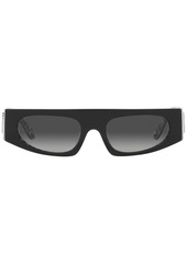 Dolce & Gabbana gradient-effect rectangle-frame sunglasses