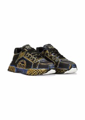 Dolce & Gabbana graffiti lace-up sneakers