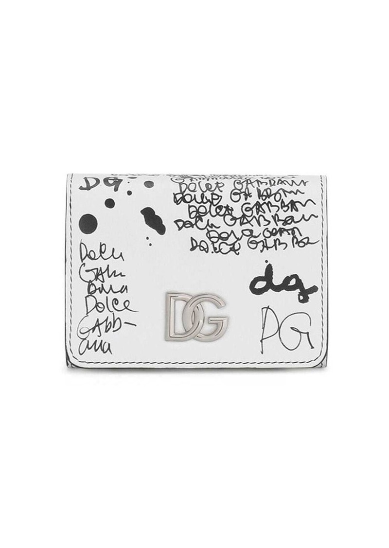 Dolce & Gabbana graffiti-print min bag