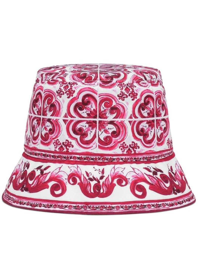 Dolce & Gabbana graphic-print bucket hat