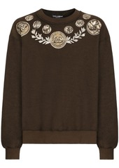 Dolce & Gabbana graphic-print cotton sweatshirt