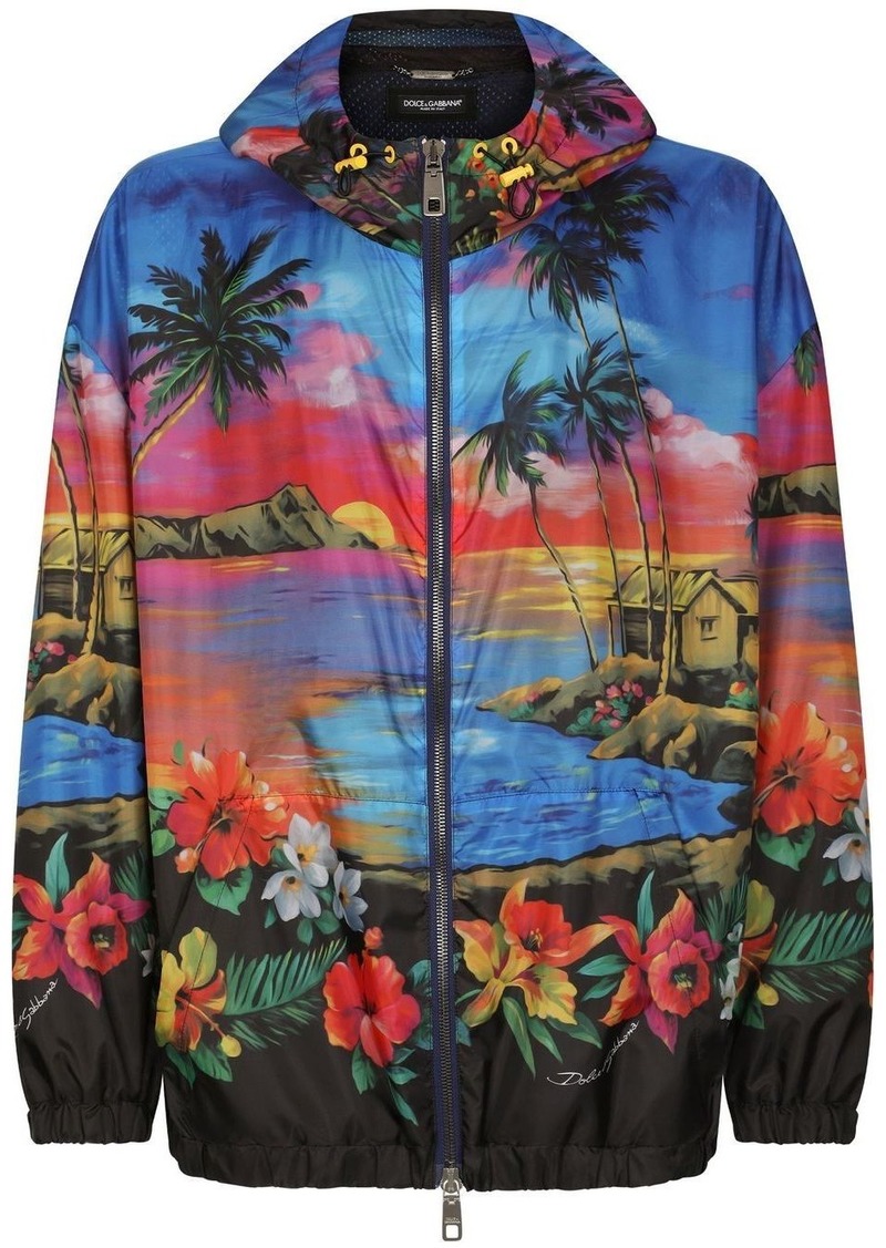 Dolce & Gabbana graphic print jacket