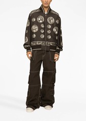 Dolce & Gabbana graphic-print long-sleeved jacket