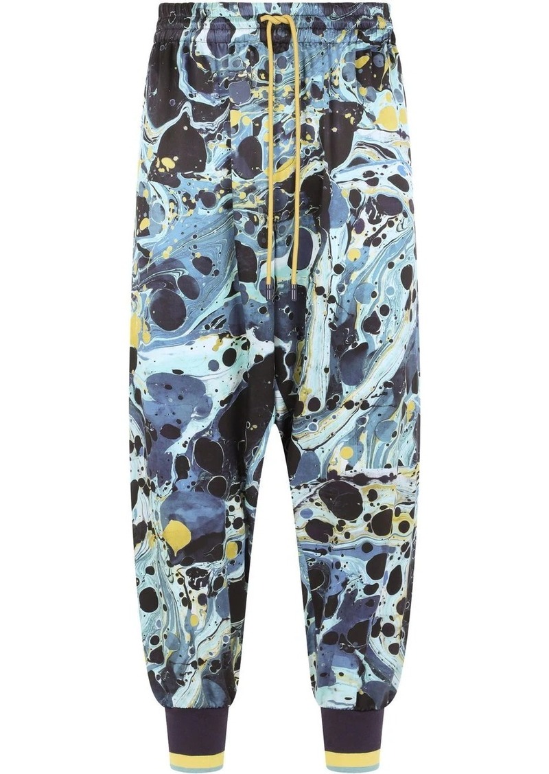 Dolce & Gabbana graphic-print track trousers