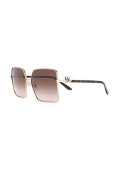 Dolce & Gabbana Gros grain square-frame sunglasses