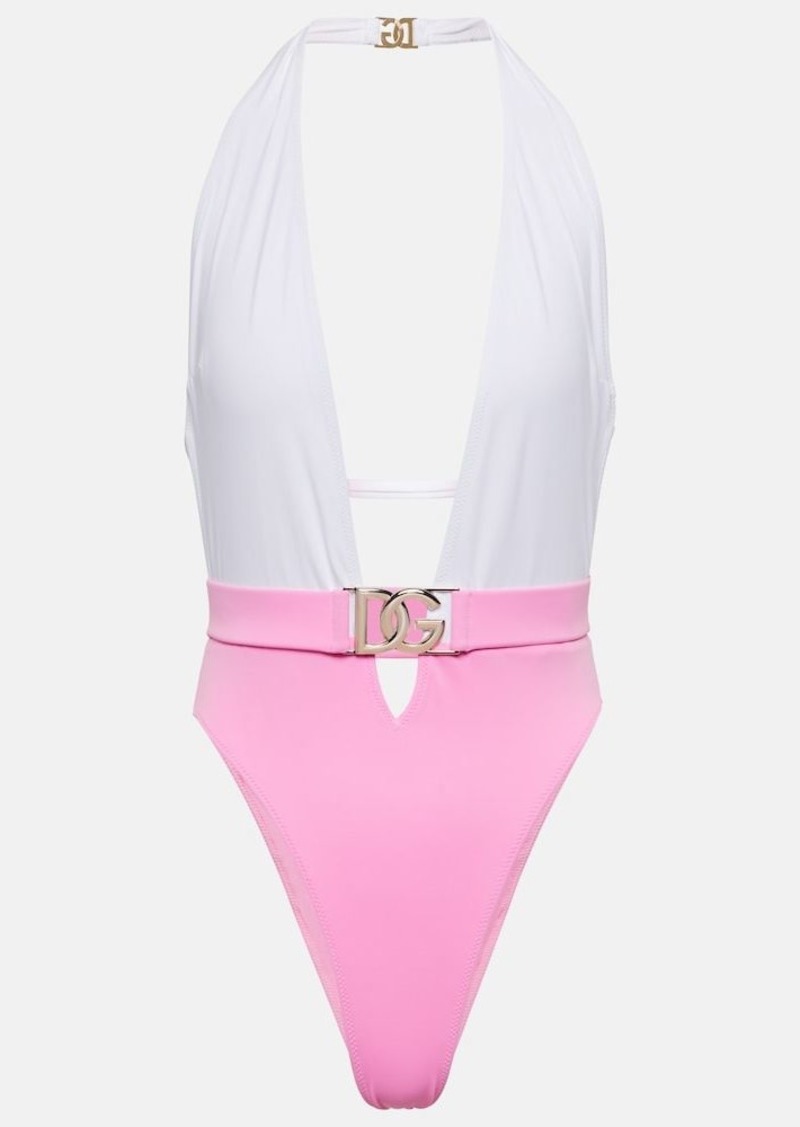 Dolce & Gabbana Halterneck swimsuit