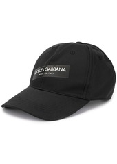 Dolce & Gabbana logo-patch baseball cap