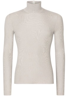 Dolce & Gabbana high-neck ribbed-knit jumper