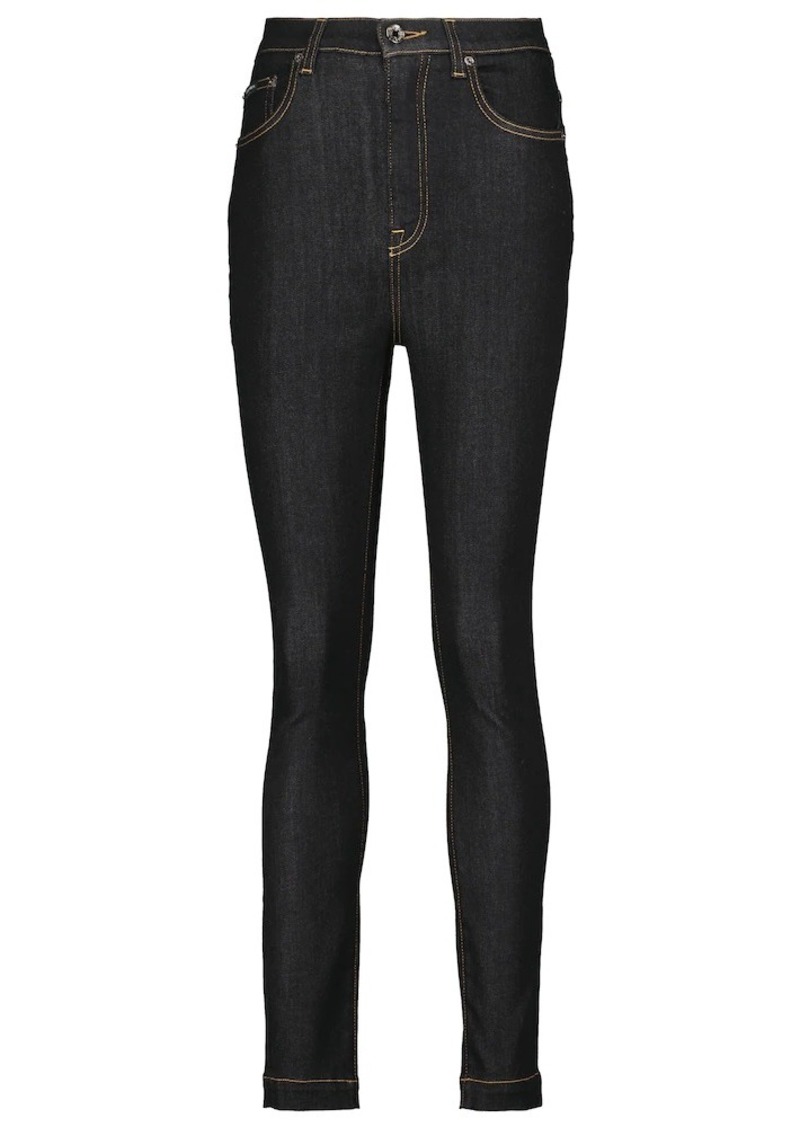 Dolce & Gabbana High-rise skinny jeans