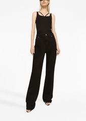 Dolce & Gabbana high-rise straight-leg jeans