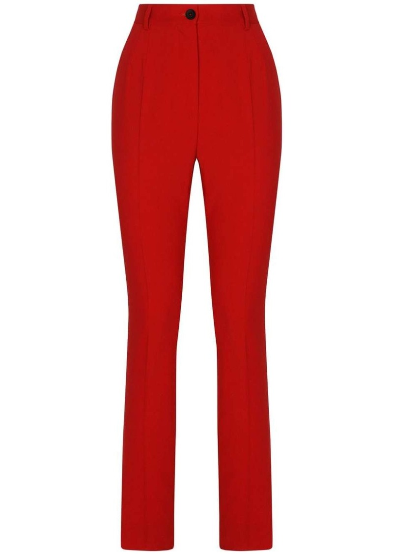 Dolce & Gabbana high-rise straight trousers