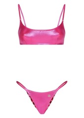 Dolce & Gabbana high-shine bikini set