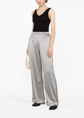 Dolce & Gabbana high-waist silk trousers