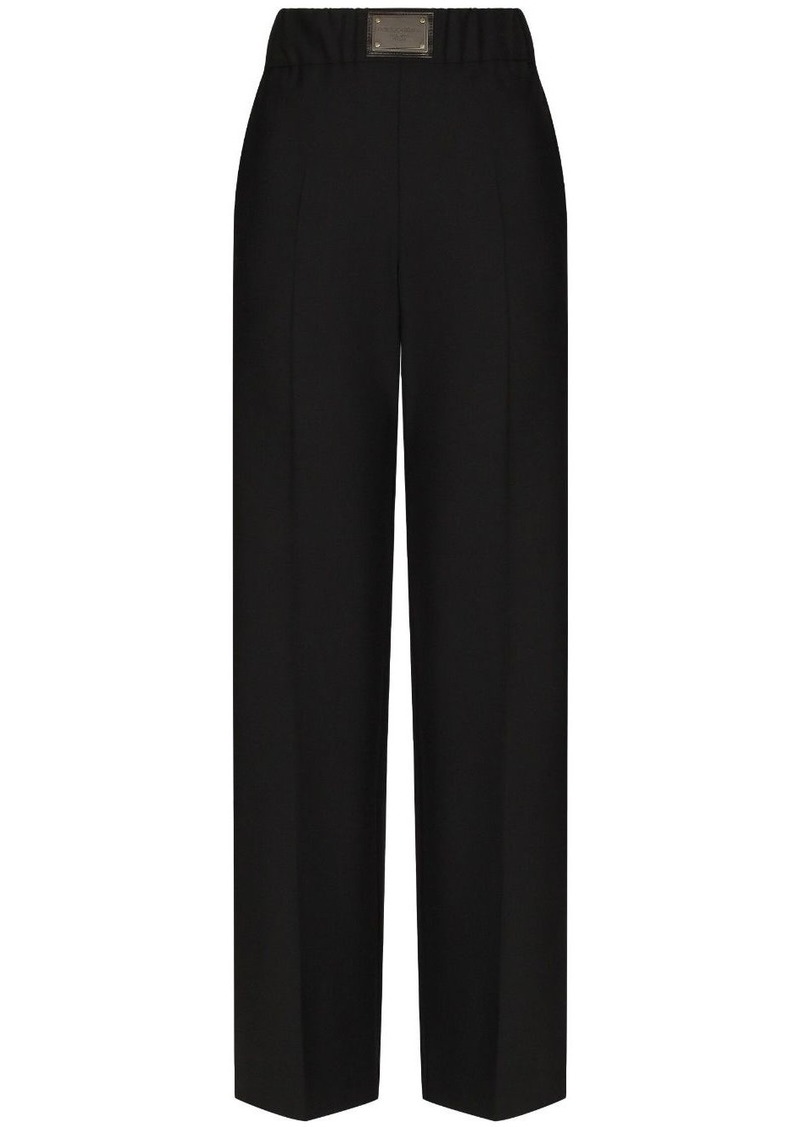 Dolce & Gabbana high-waisted flared trousers