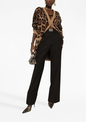 Dolce & Gabbana high-waisted flared trousers